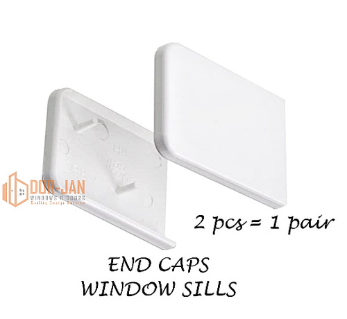 2pcs 1pair short end caps - end,