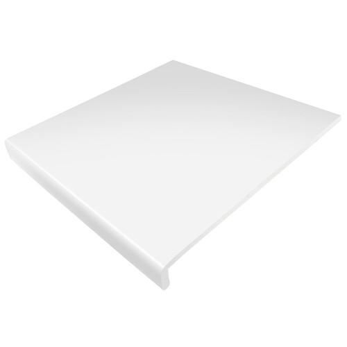 White upvc window cill cover - upvc,
