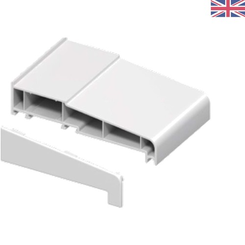Universal fit 150mm white - universal, pvc