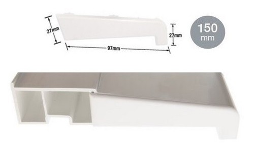 Window sill end caps - end,