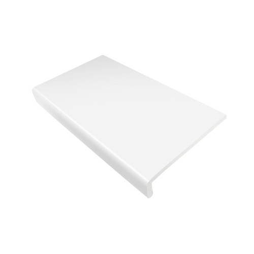 White upvc window cill cover - upvc,